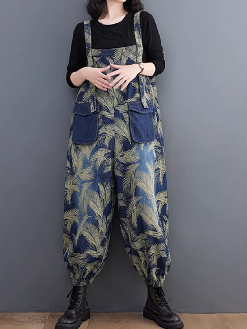 Women’s Wear Comfortable Pocket Style Dungarees