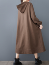 Women's Hooded A-Line Dress