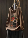 Women's Dark khaki Sweater