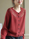 Women's Red Sweater