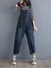 Women's Button-Up Dungaree