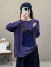 Women's Classic Everyday Wear Crew Neck Sweater