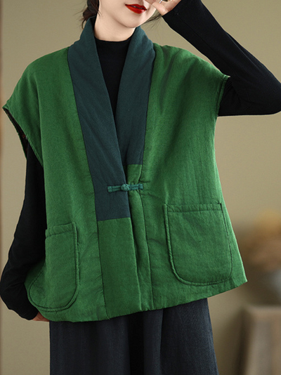 women's Sleeveless Cardigan