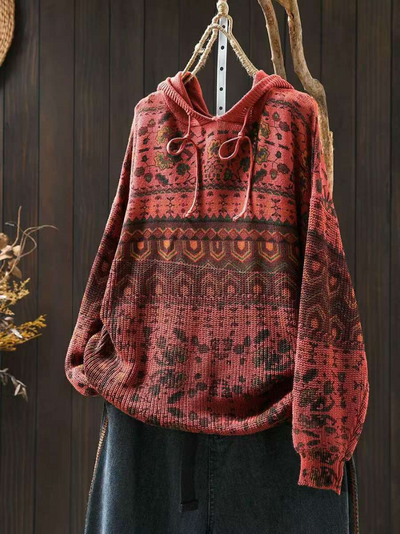 Women's Red Sweater