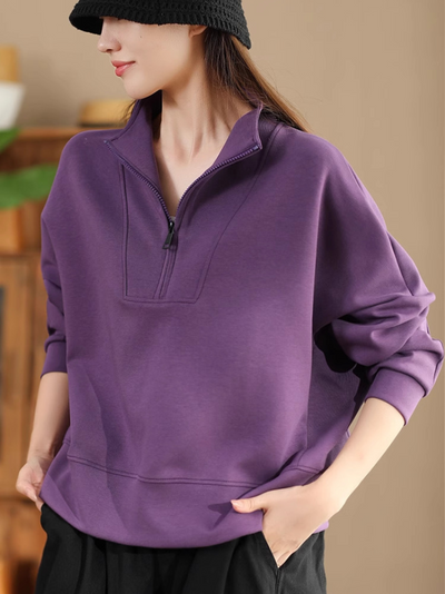 Women's Zipper Sweater